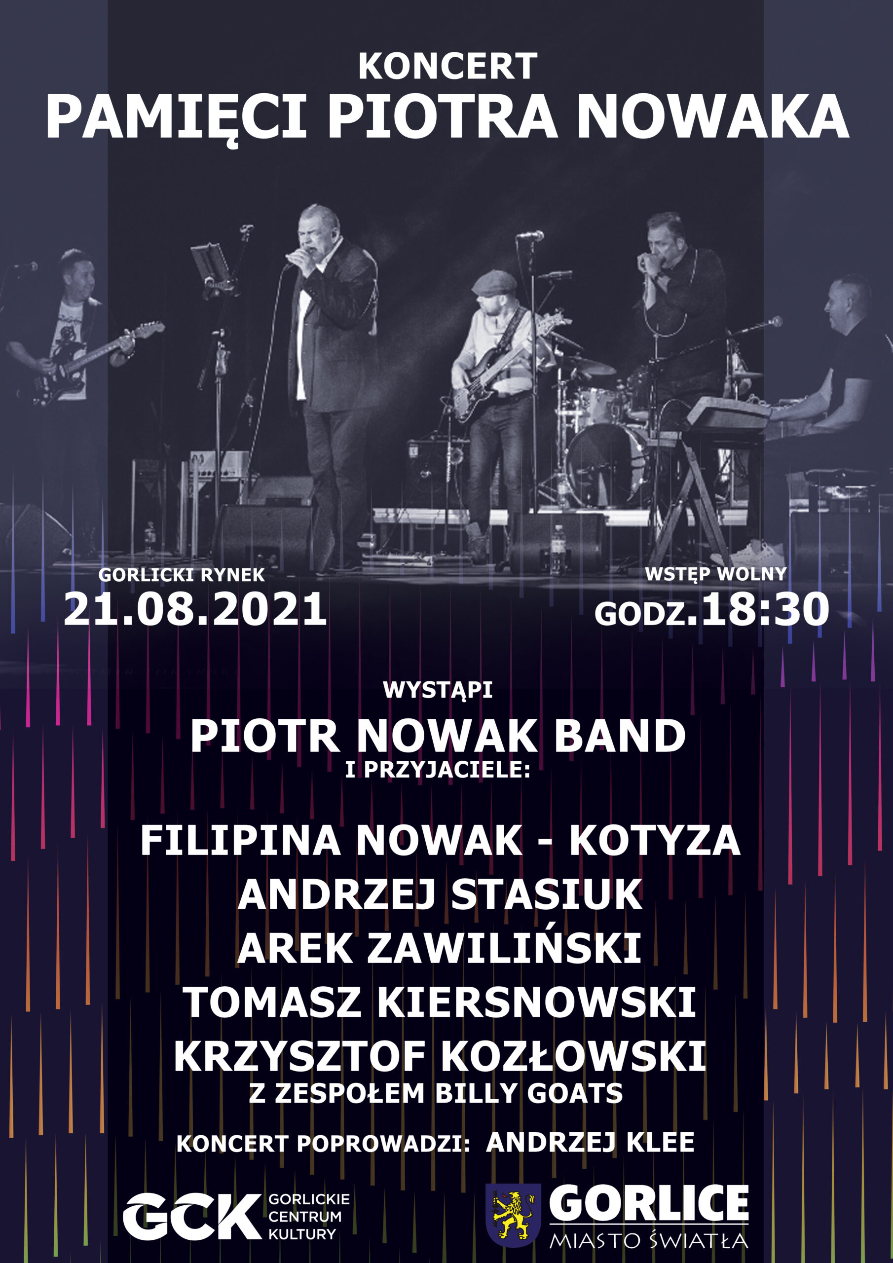 Koncert pamięci Piotra Nowaka - GCK Gorlice