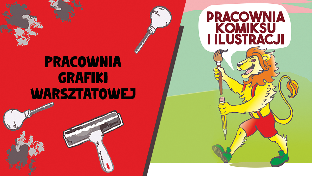 Warsztaty komiksowe oraz grafiki warsztatowej